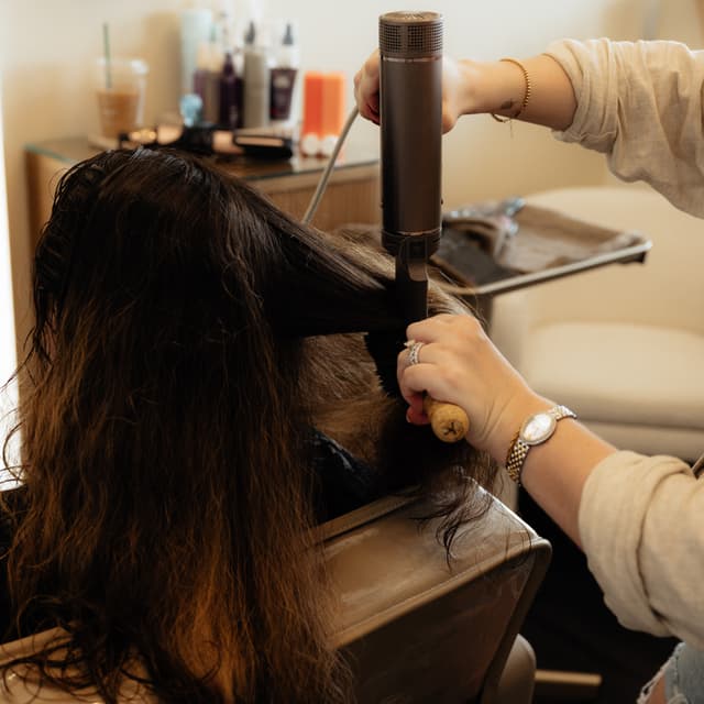 The Golden Hour Blowout Edit at Ash & Gold Salon Suite in Lancaster, PA